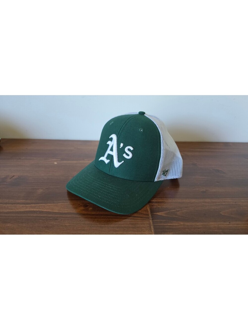 '47 Brand Oakland Athletics MVP Trucker Snapback Hat MLB Green White A's, 282